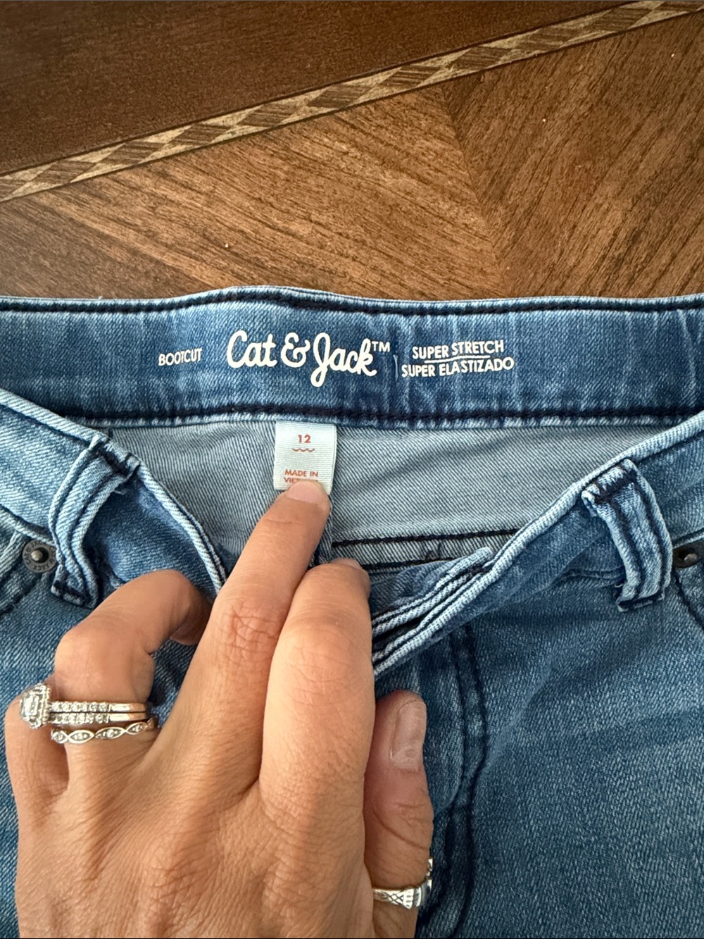Cat & Jack Light Blue Bootcut Jeans